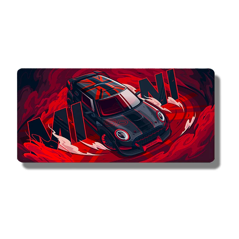 Mouse Pad Super Coupe Illustratio Non-Slip Keyboard Mat Sports Car Custom Computer Deskmats Gamer Cabinet Carpet Rubber Mousepad