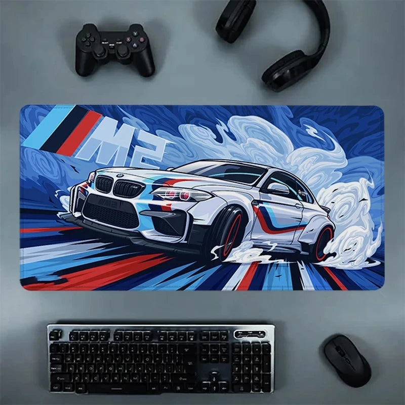 Mouse Pad Super Coupe Illustratio Non-Slip Keyboard Mat Sports Car Custom Computer Deskmats Gamer Cabinet Carpet Rubber Mousepad